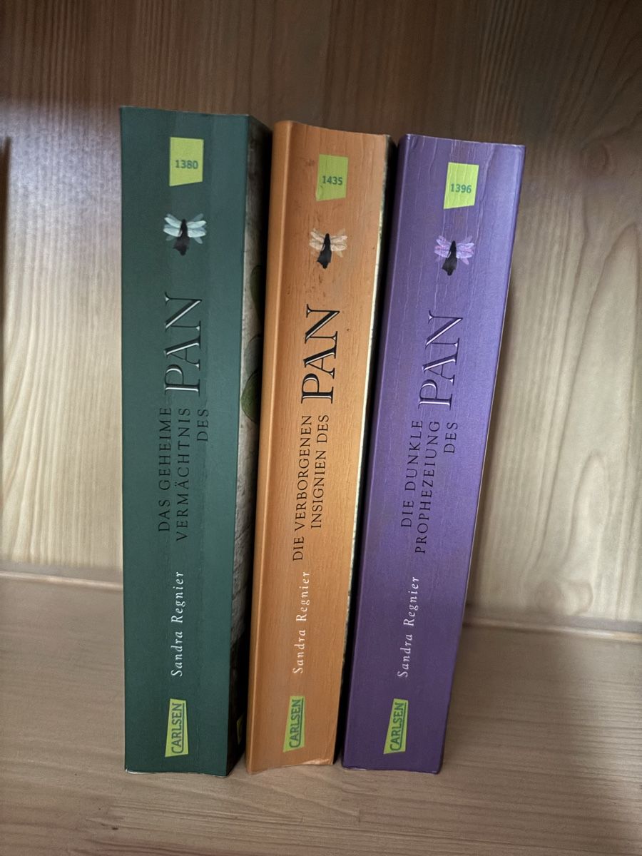 Libri: PAN-Trilogie von Sandra Regnier – Usato da Montlingen venduto da ann_w6t2 2