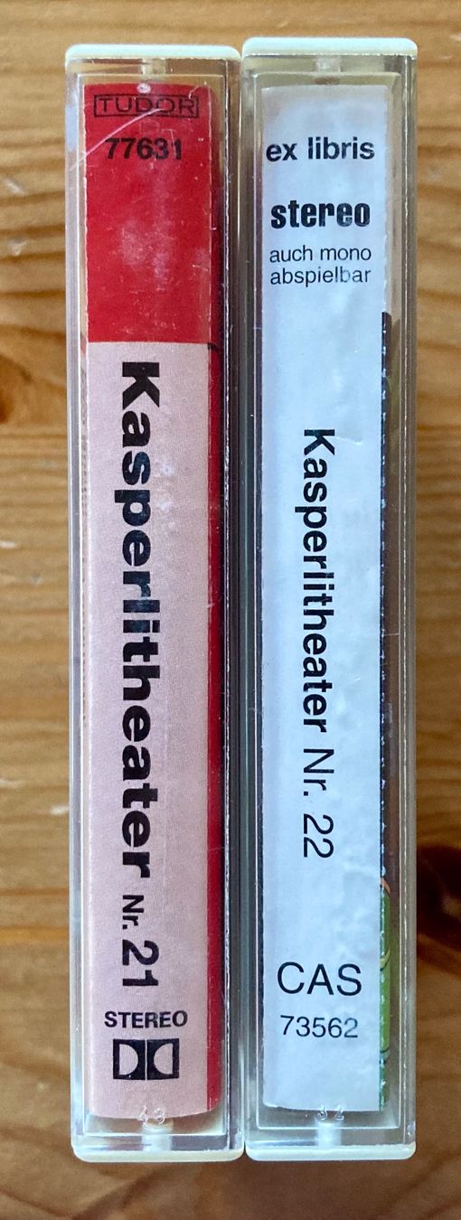 Musicassette: 2x Kasperlitheater (ex libris/Tudor, 1995) – Usato da Zürich venduto da Djmotionch 3