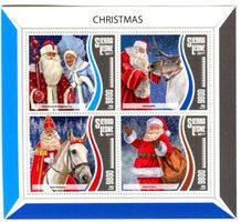 Block "Weihnachtsmann". Sierra Leone