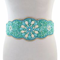 Elastischer Ethnio Bohemien Gürtel Ceinture bohème ethnique