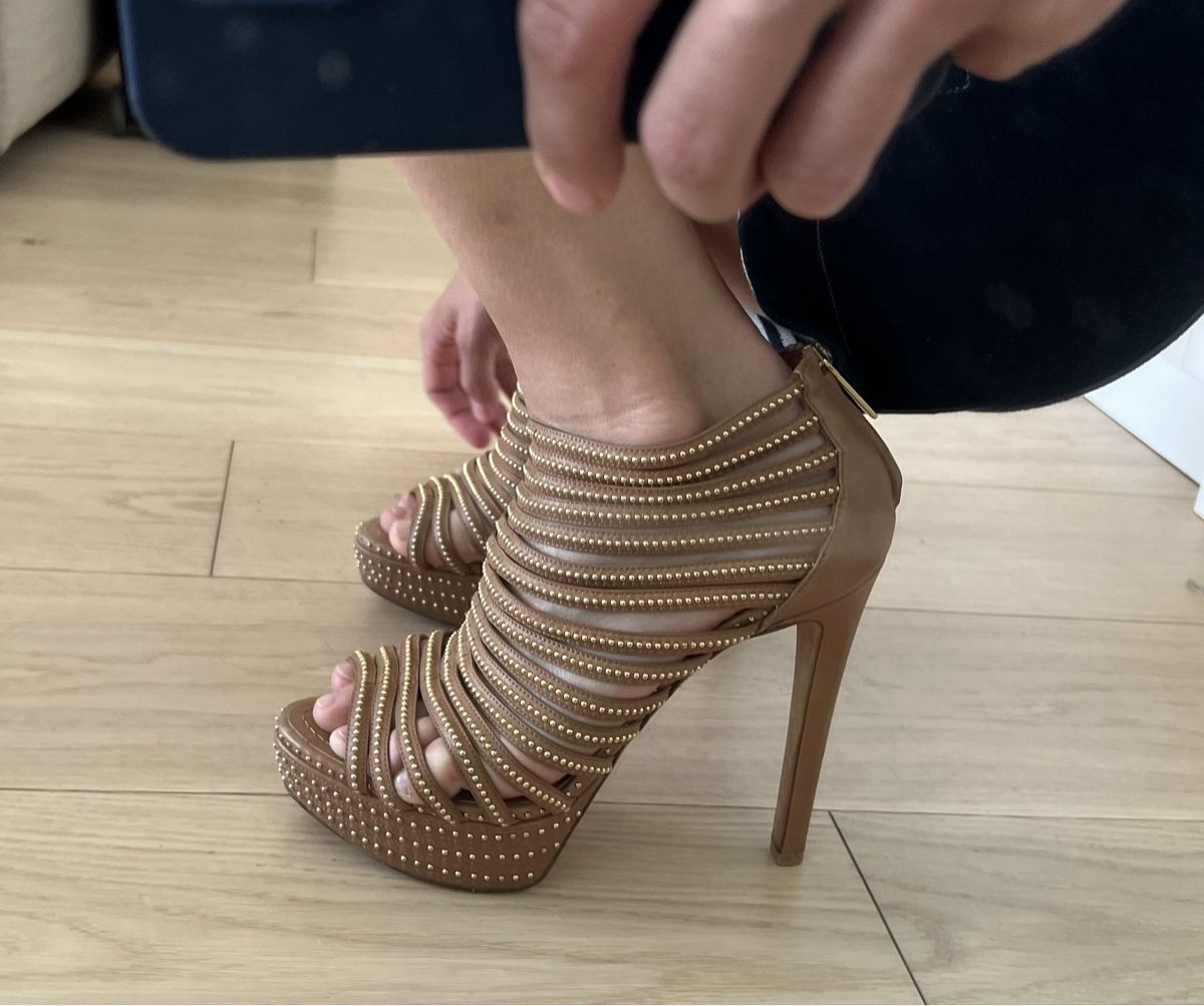 Dior Scarpe da donna: Dior studded leather caged platform heels size 38 – Nuovo (secondo la descrizione) da Corsier GE venduto da Karol_save_planet 8