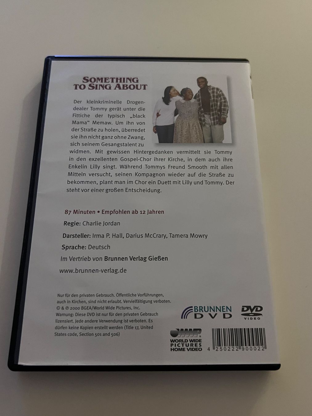 Tutti i DVDs: Something to Sing About (DVD) – Usato da Altstätten SG venduto da sheamus 1