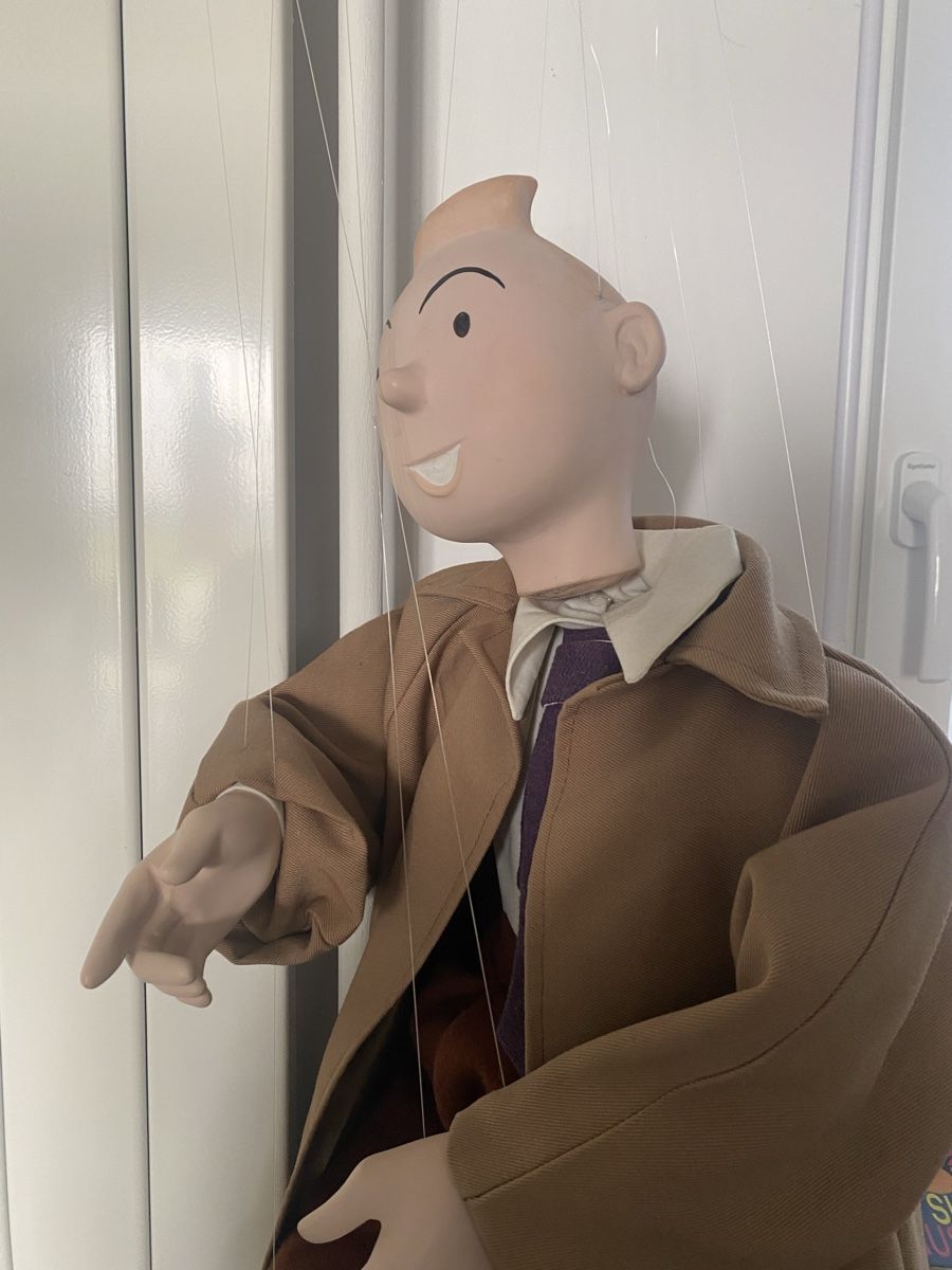 Statuette: Marionette Tintin – Usato da Lausanne venduto da Csamadhi 5