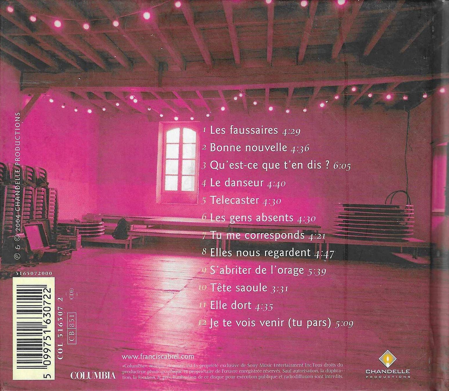 CD: Francis Cabrel - Les beaux dégâts – Usato da Savagnier venduto da Ne2065 1