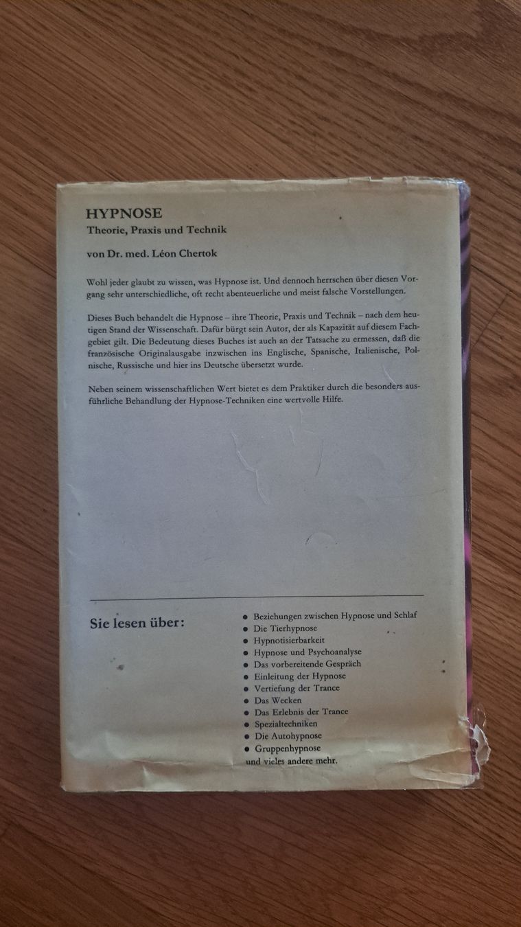 Bücher: Hypnose Buch – Gebraucht aus Seengen von ja6_65wp 4
