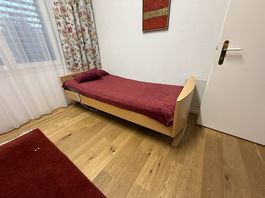 Pflegebett Bico 100 × 200 cm, wie normales Möbelstück