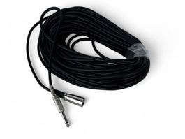 20m Audiokabel Klinke 6.35mm Mono auf XLR M Stecker (X1002)