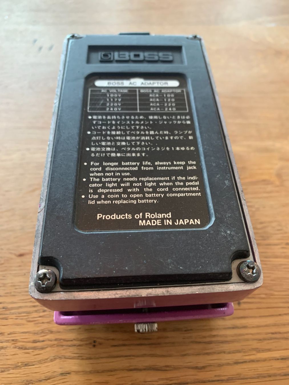 Boss Musikinstrumente: Boss Flanger Vintage Japan – Gebraucht aus Steinerberg von pamplemousse888 4