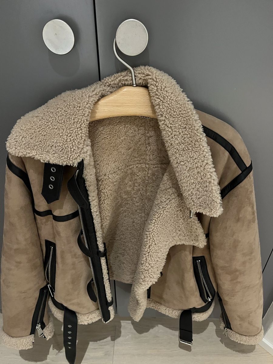 Victoria Beckham Giacche: Victoria Beckham Lammfell Lederjacke Gr. 38 – Usato da Schönenberg ZH venduto da mobalux1 2