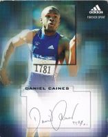 Daniel Caines 1979- Autogramm signiert 10x15cm Foto Olympia