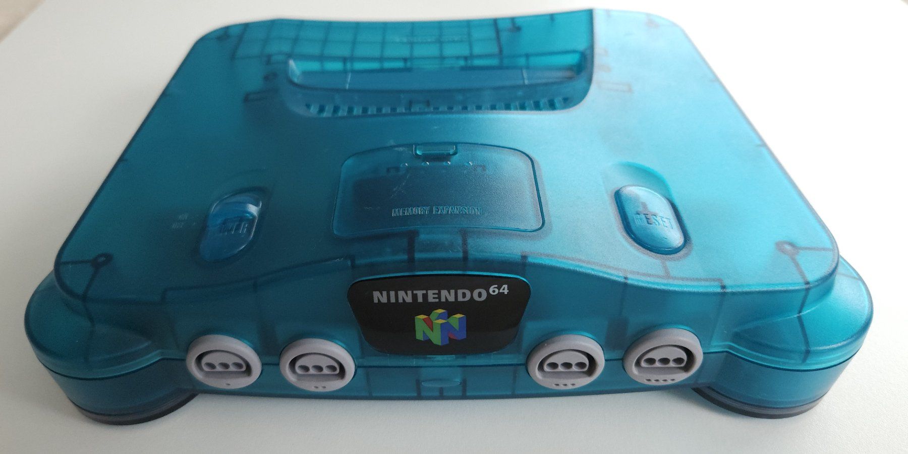 Nintendo Console: Konsole Nintendo 64 Ice Blue Funtastic + 3 Controllers – Usato da Autigny venduto da zel_gvl5 6