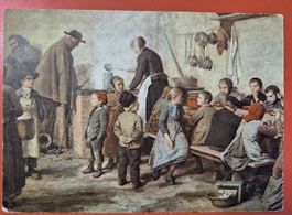 Albert Anker "Die Armensuppe in Ins"
