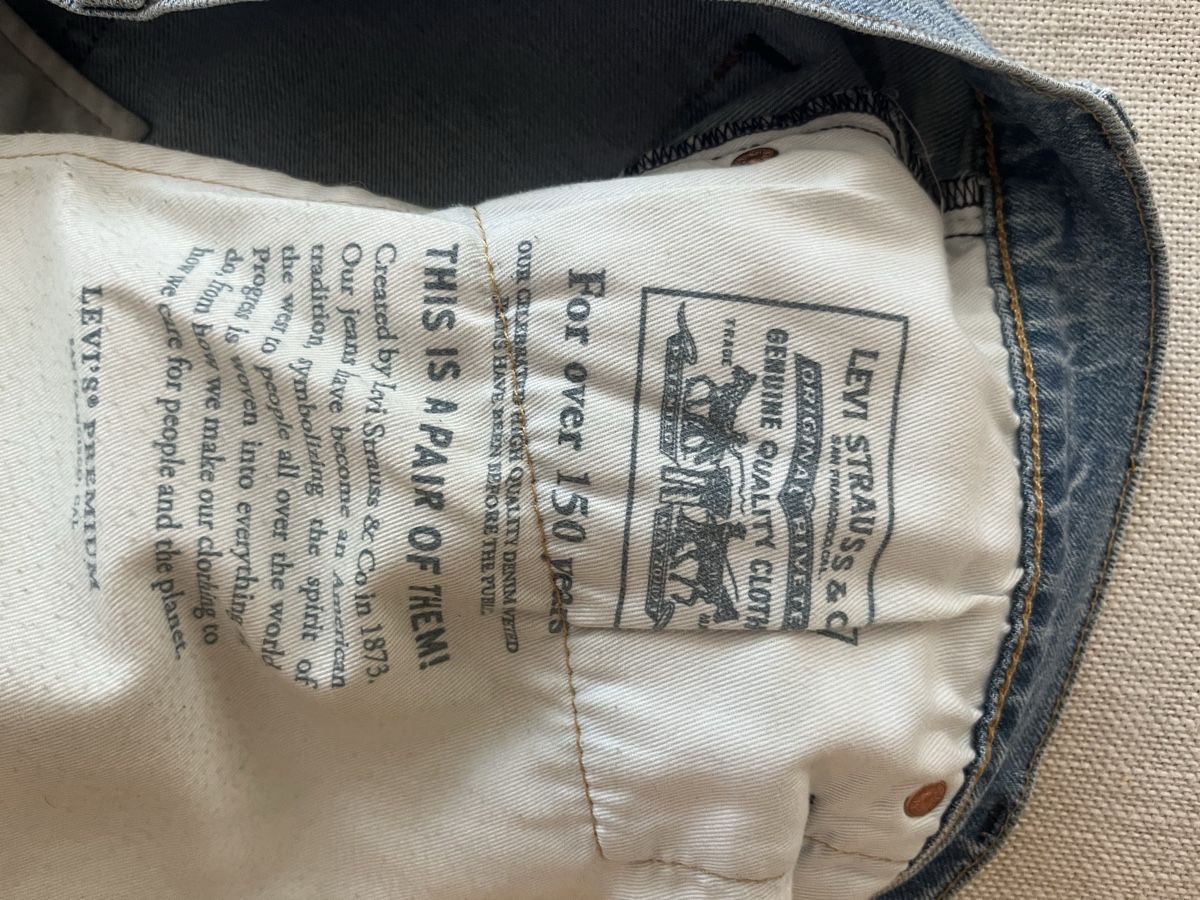 Levi's Jeans: Levi's jeans light blue wash men size 33/32 – Gebraucht aus Stans von isa_8tm5 5