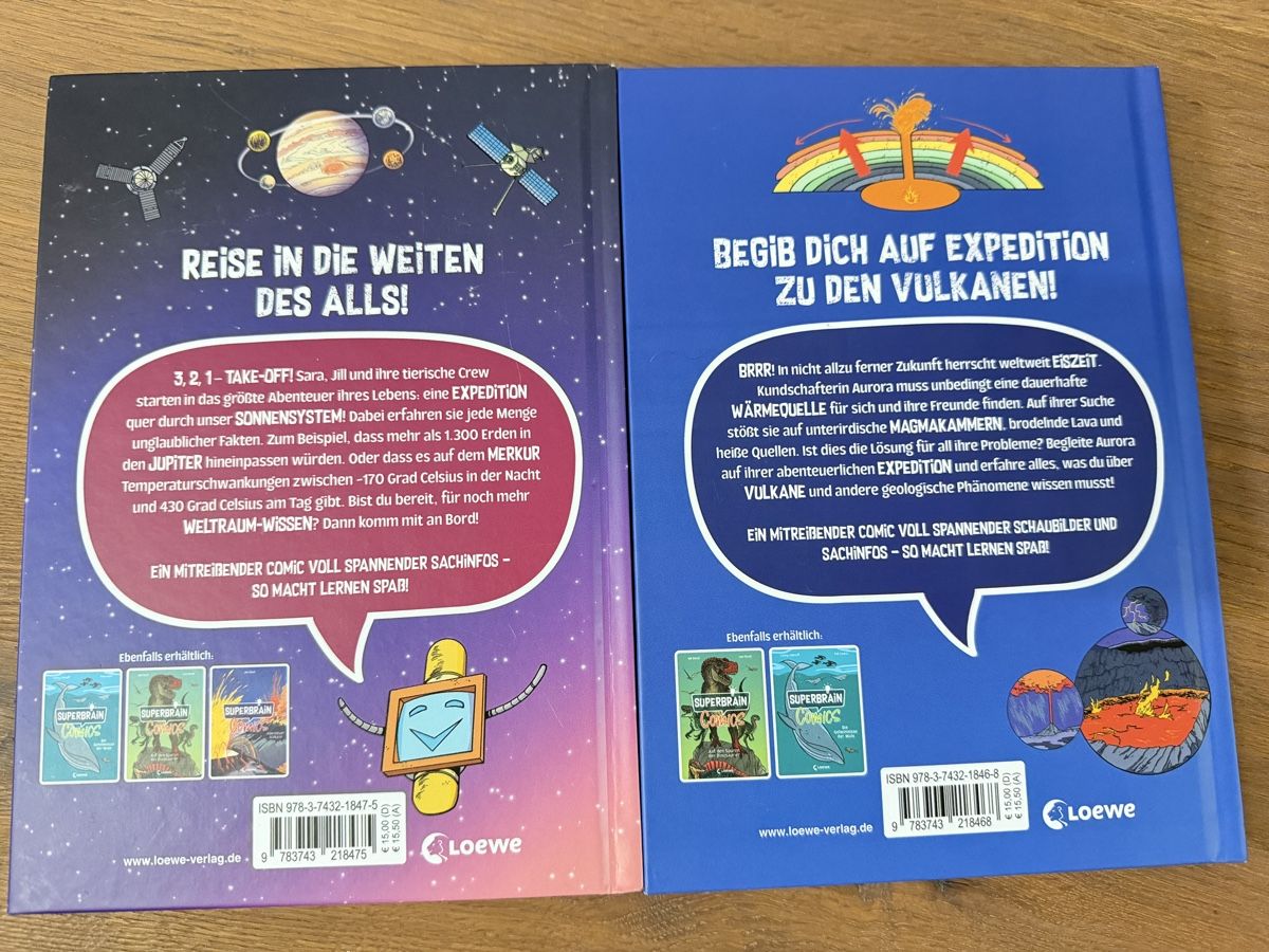Livres: 3x Superbrain Comics – Neuf (Voir description) à Windlach par Binchen0 1
