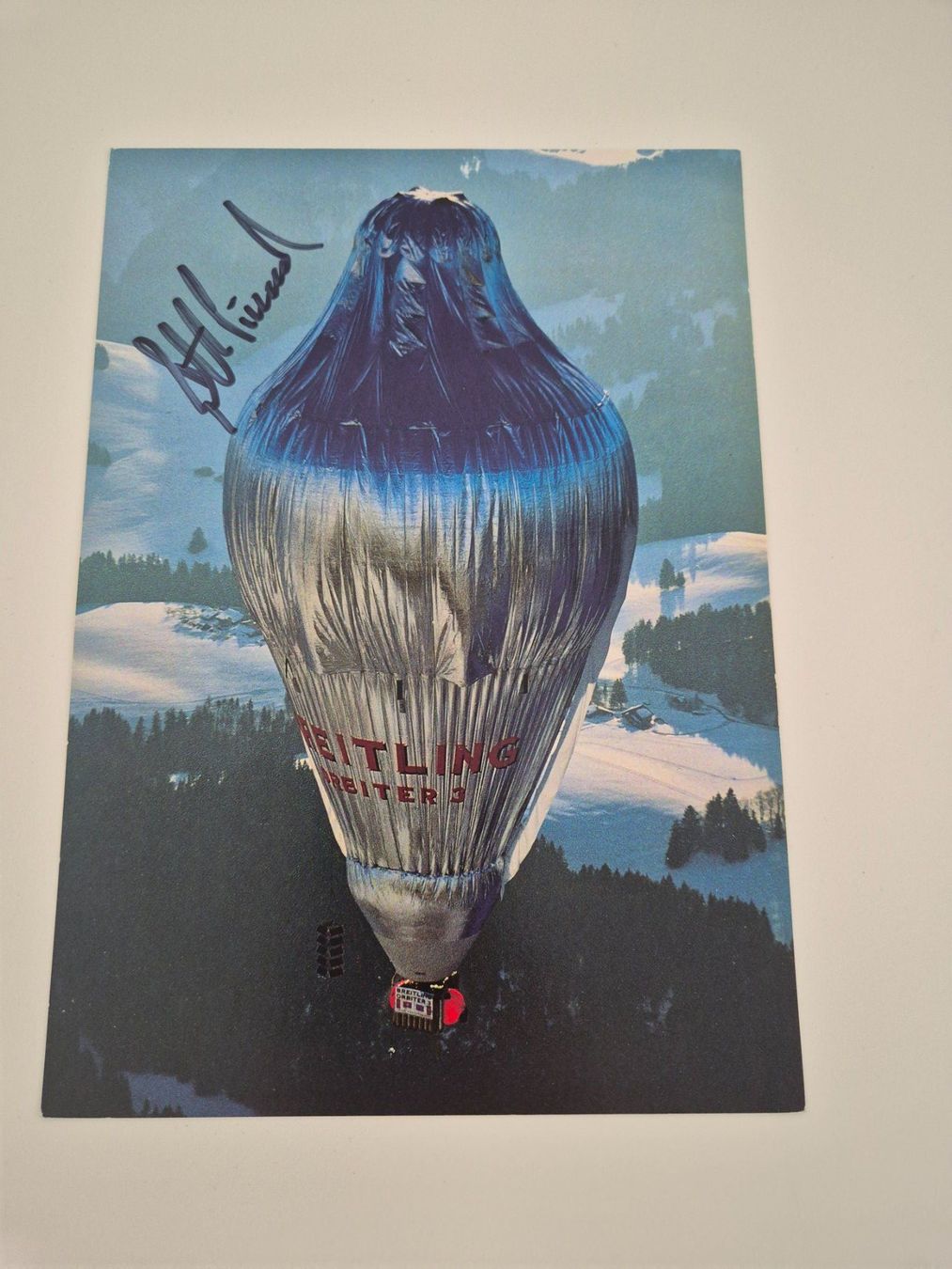 Autographes: Autogramm Bertrand Piccard mit Bügelsticker – Neuf (Voir description) à Eglisau par nicij79 1