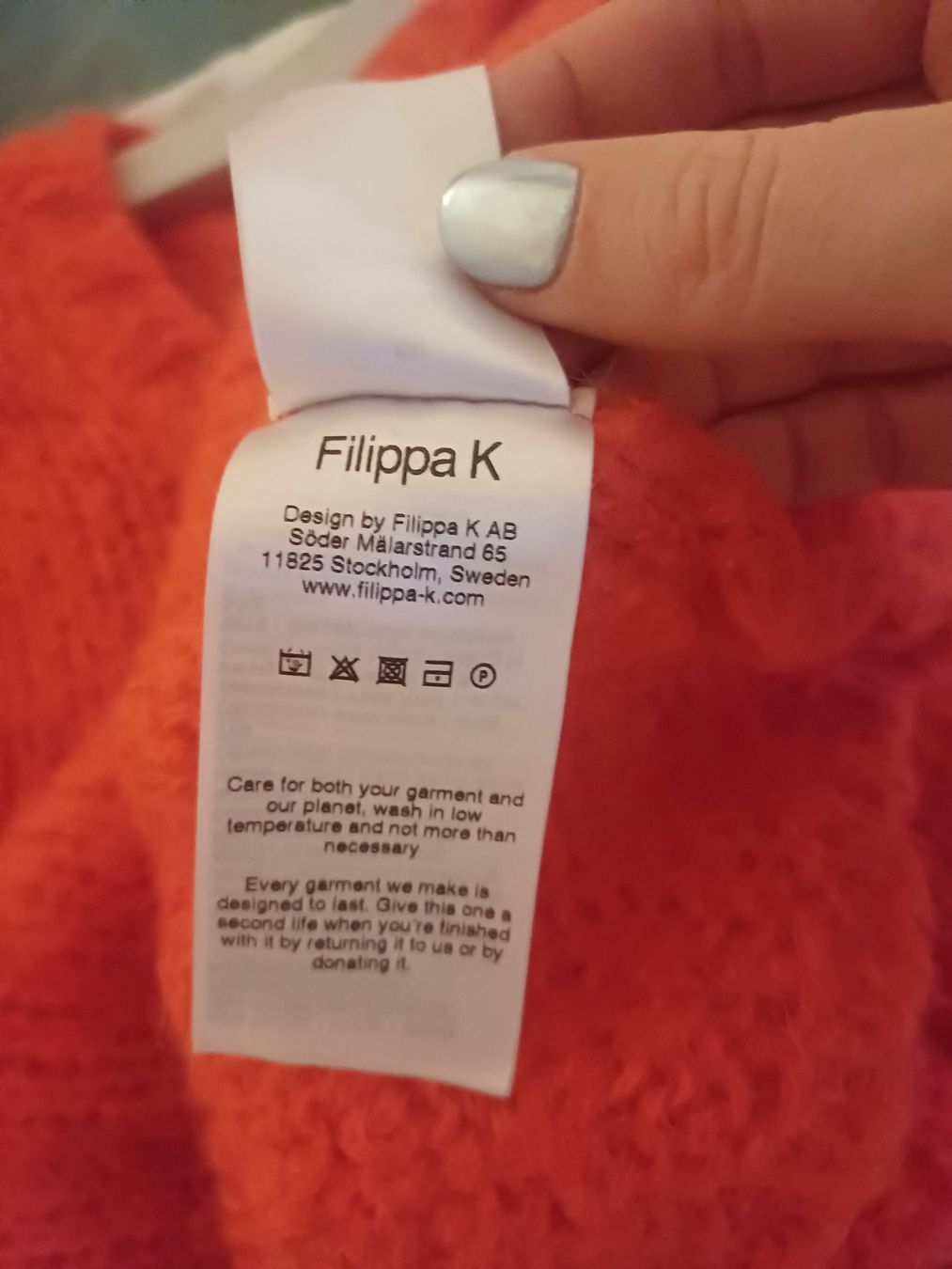Pulls & Sweat-shirts: Filippa K Mohair-Pullover Rot Gr. S – D'occasion à Zürich par nat1234567890 3