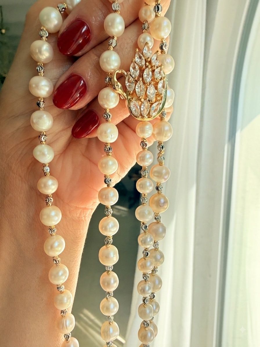 Catenine: Collier de perles Isadora – Nuovo e nell'imballaggio originale da St-Maurice venduto da Sandrinette123 1