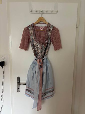 Dirndl-Set Gr. 38 inkl.Wensky Bluse & Haarreif