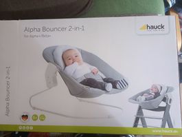 Hauck Alpha Bouncer 2-in-1 mit Neugeborenenaufsatz,
