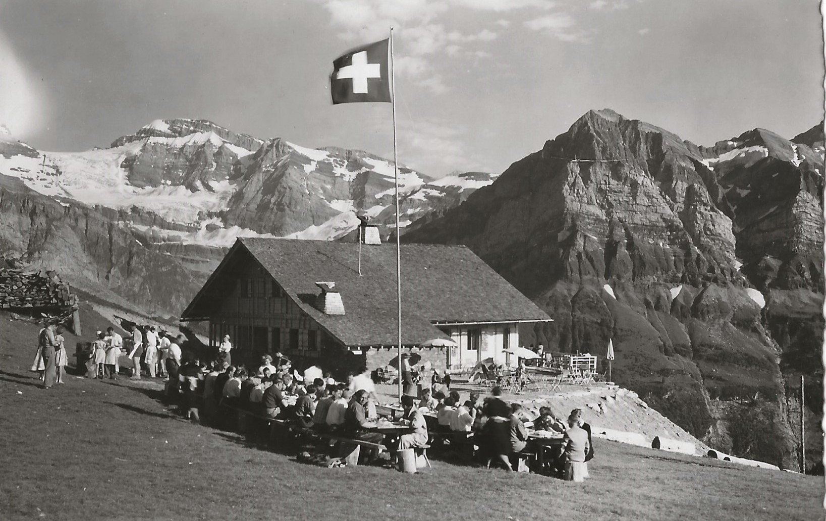 Cartoline postali: Restaurant Coquoz, Planachaux, Champéry – Usato da Frauenfeld venduto da Merk52