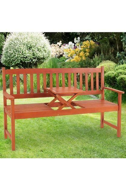 Panchine: +Gartenbank Picknick mit Tisch – Nuovo e nell'imballaggio originale da Amriswil venduto da JaJa-Express