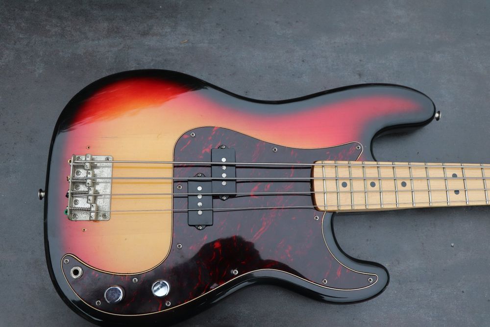 Aria Pro II Precision Bass '57 Reissue Sunburst, 1977 Kaufen auf Ricardo