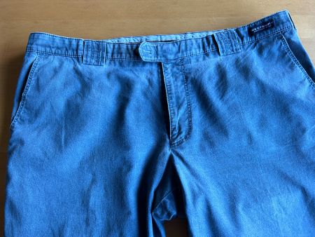 WESTBURY Comfort Stretch Herren Stoffhose  Gr. 28 Blau
