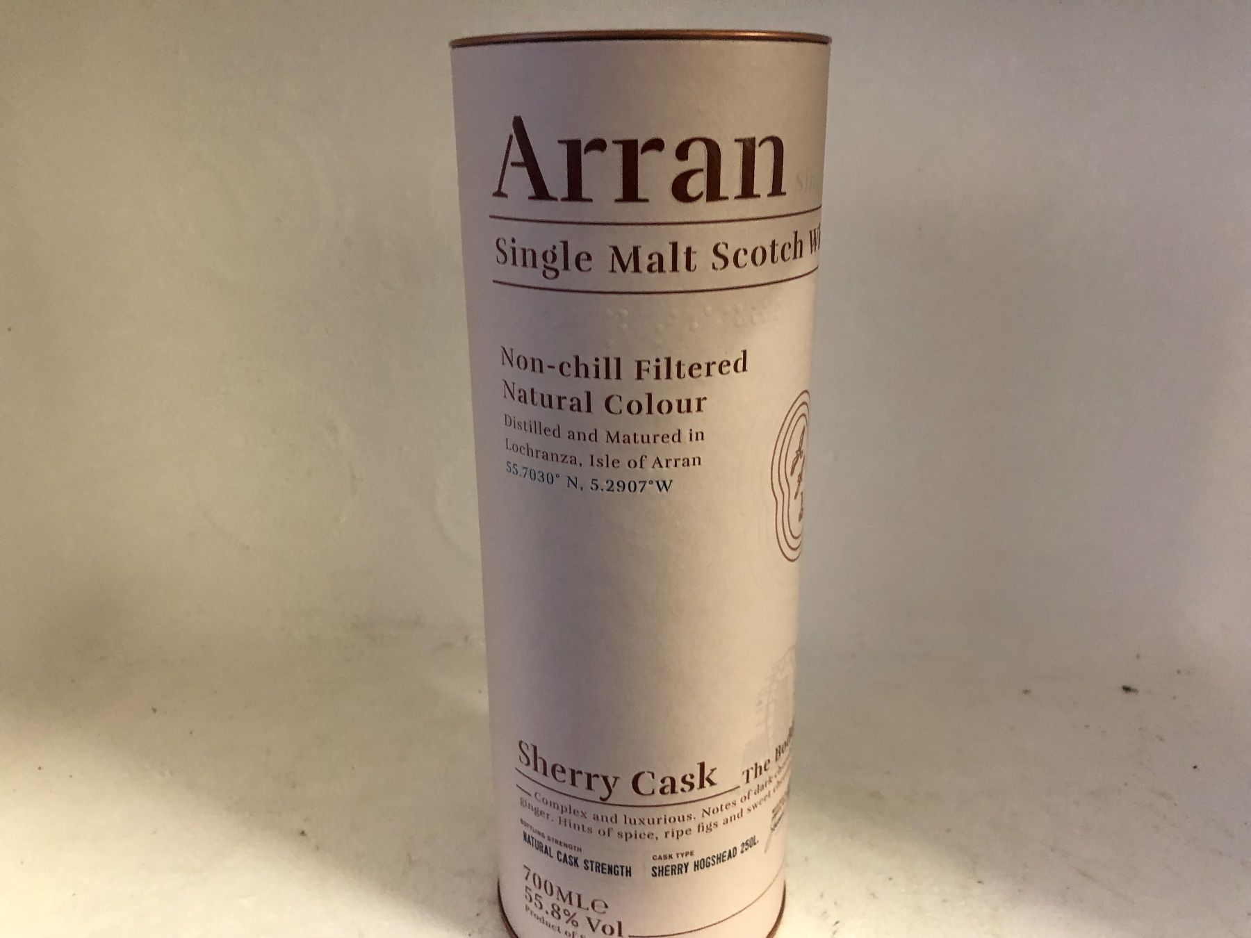 Arran Bevande alcoliche: 1 Flasche Arran The Bodega Sherry Cask Single Malt 55.8% – Nuovo e nell'imballaggio originale da Wöschnau venduto da Vinsale 1