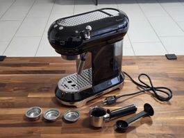 Schwarze Smeg Espressomaschine - Top Zustand!