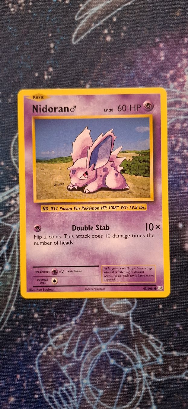 Pokémon Carte collezionabili: Nidoran 43/108 - Pokemon Evolutions ENG – Nuovo (secondo la descrizione) da Petit-Lancy venduto da Kara_TCG 1