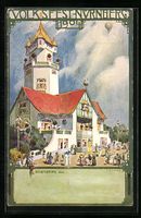 H. Schwabe: Nürnberg, Volksfest 1904, G