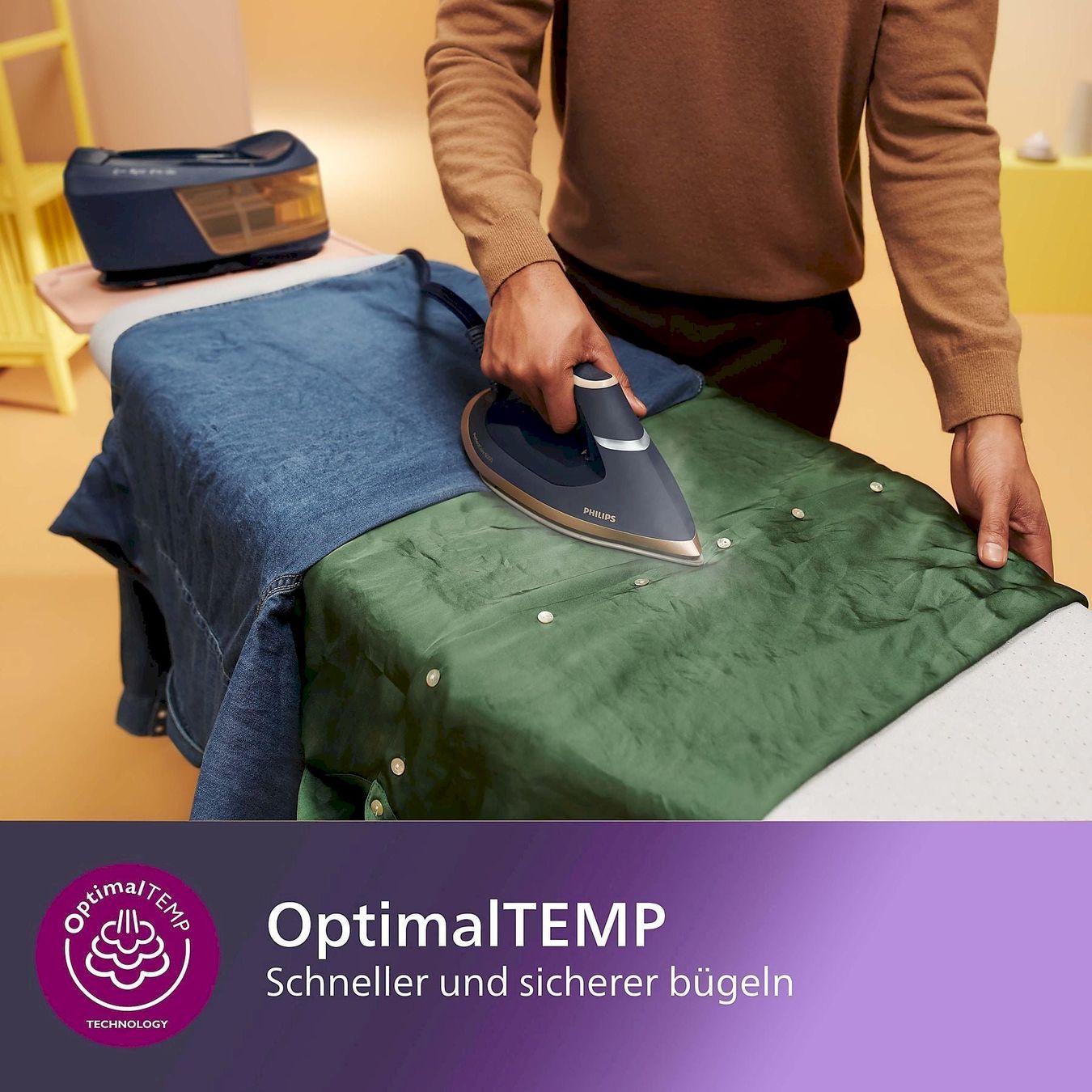 Ferri da stiro: Philips PerfectCare 6000 Bügelstation – Nuovo e nell'imballaggio originale da Bottighofen venduto da zaap 2