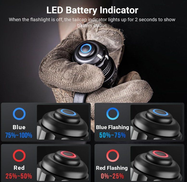 Lampade: Neu: Nextorch TA30D taktisch mit 4000 Lumen – Nuovo e nell'imballaggio originale da Arbon venduto da Helmuth 7