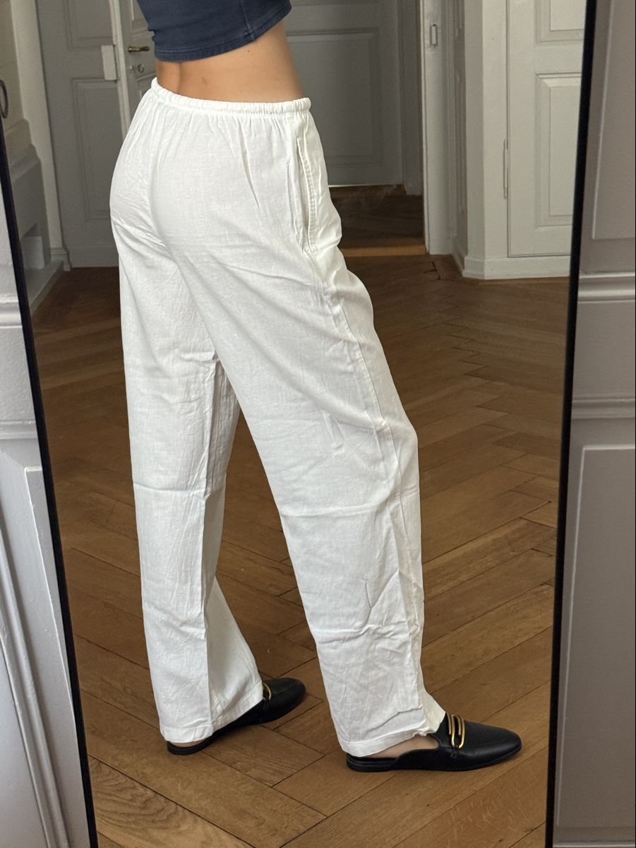 Bershka Hosen: Weisse stoffhose – Gebraucht aus Winterthur von adi_sqz 4
