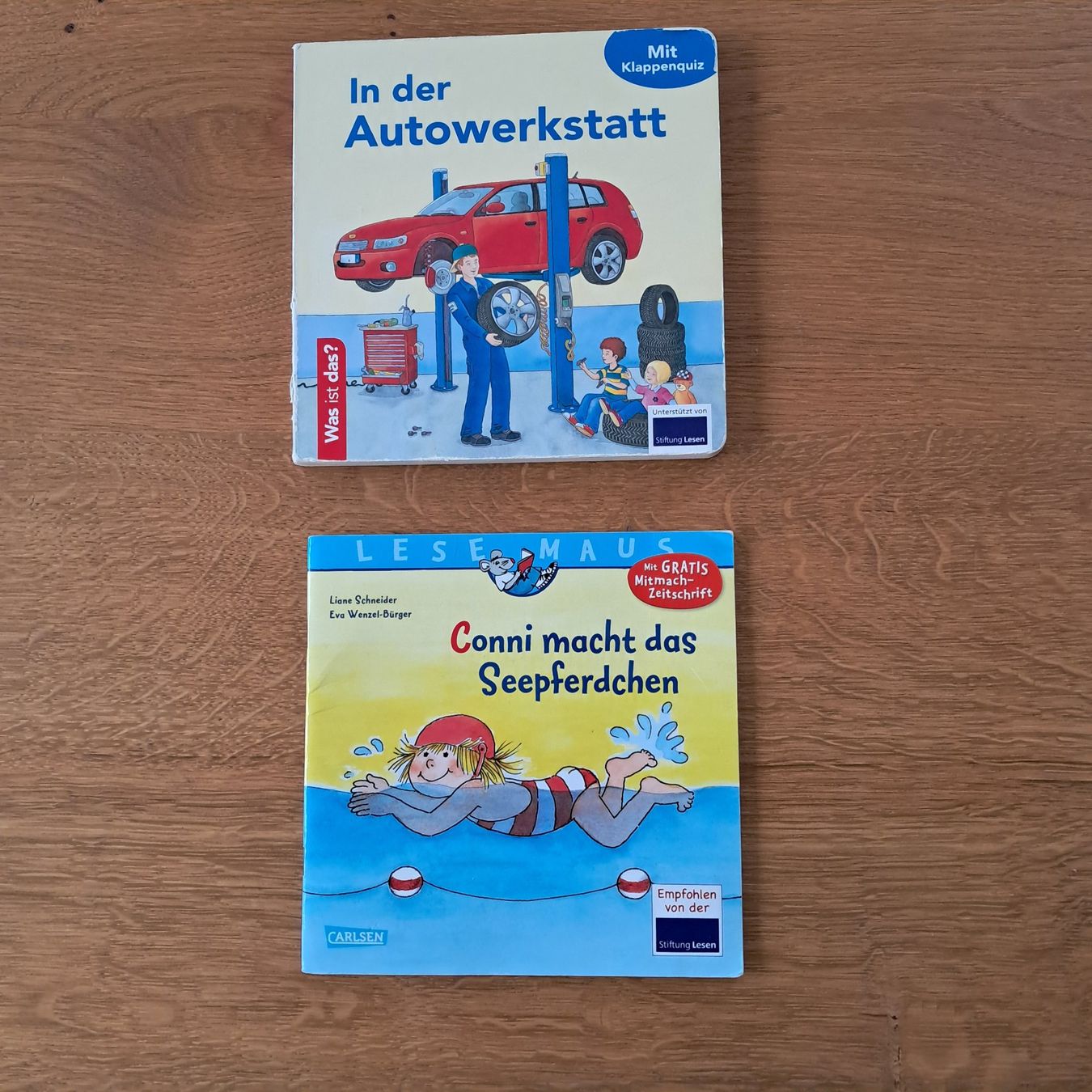 Bücher: Autowerkstatt & Conni macht das Seepferdchen – Gebraucht aus Meilen von Vaurien15
