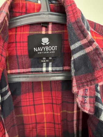 Navyboot Herrenhemd Flanell Gr. M Top Zustand