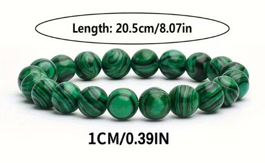 Armbänder & -reifen: Malachit Armband – Neu (gemäss Beschreibung) aus Halden von YUSEN012 1