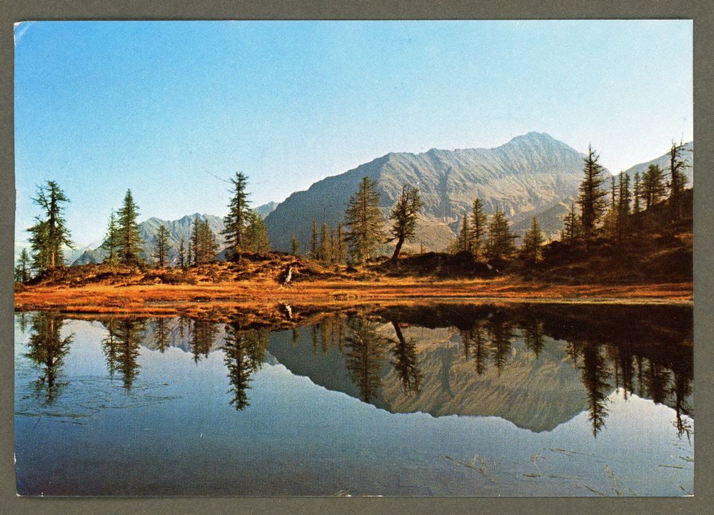 AK color Laghet del Guald Calanca GR Sentiero alto ≈ 1985 (Gebraucht ...