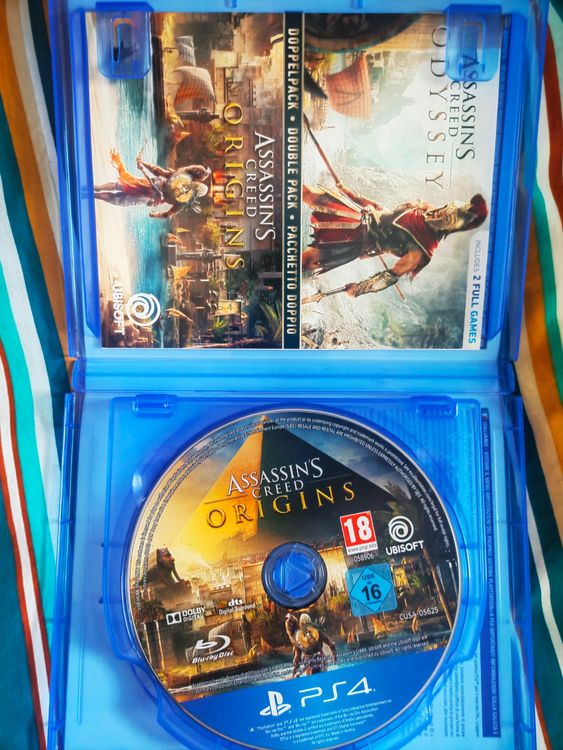 Ps4 Assassins Creed Double Pack [orgins Odyssey] Kaufen Auf Ricardo