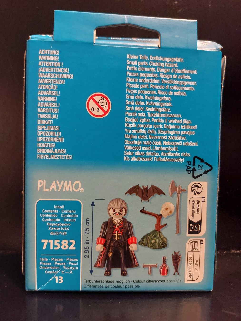 Playmobil Giocattoli: PLAYMOBIL Figur 71582 Dracula – Nuovo e nell'imballaggio originale da Balterswil venduto da Steineparadies 1