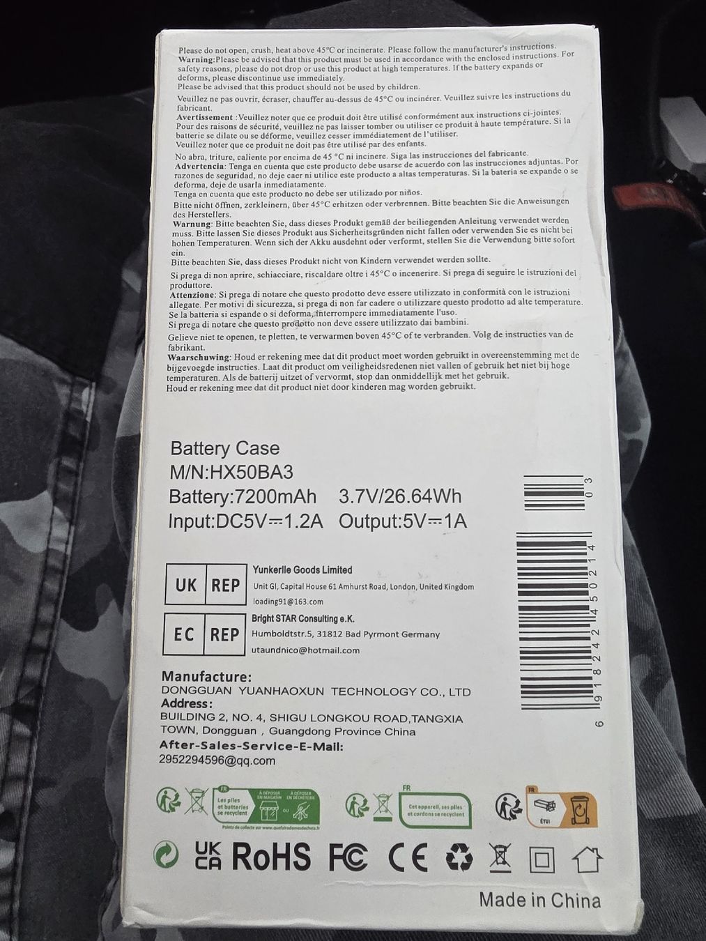 Cover & Protezioni schermo: iPhone 14 Pro Smart Battery Case mit Displayschtzfolie – Nuovo e nell'imballaggio originale da Bad Zurzach venduto da Schaeubli-Group 1