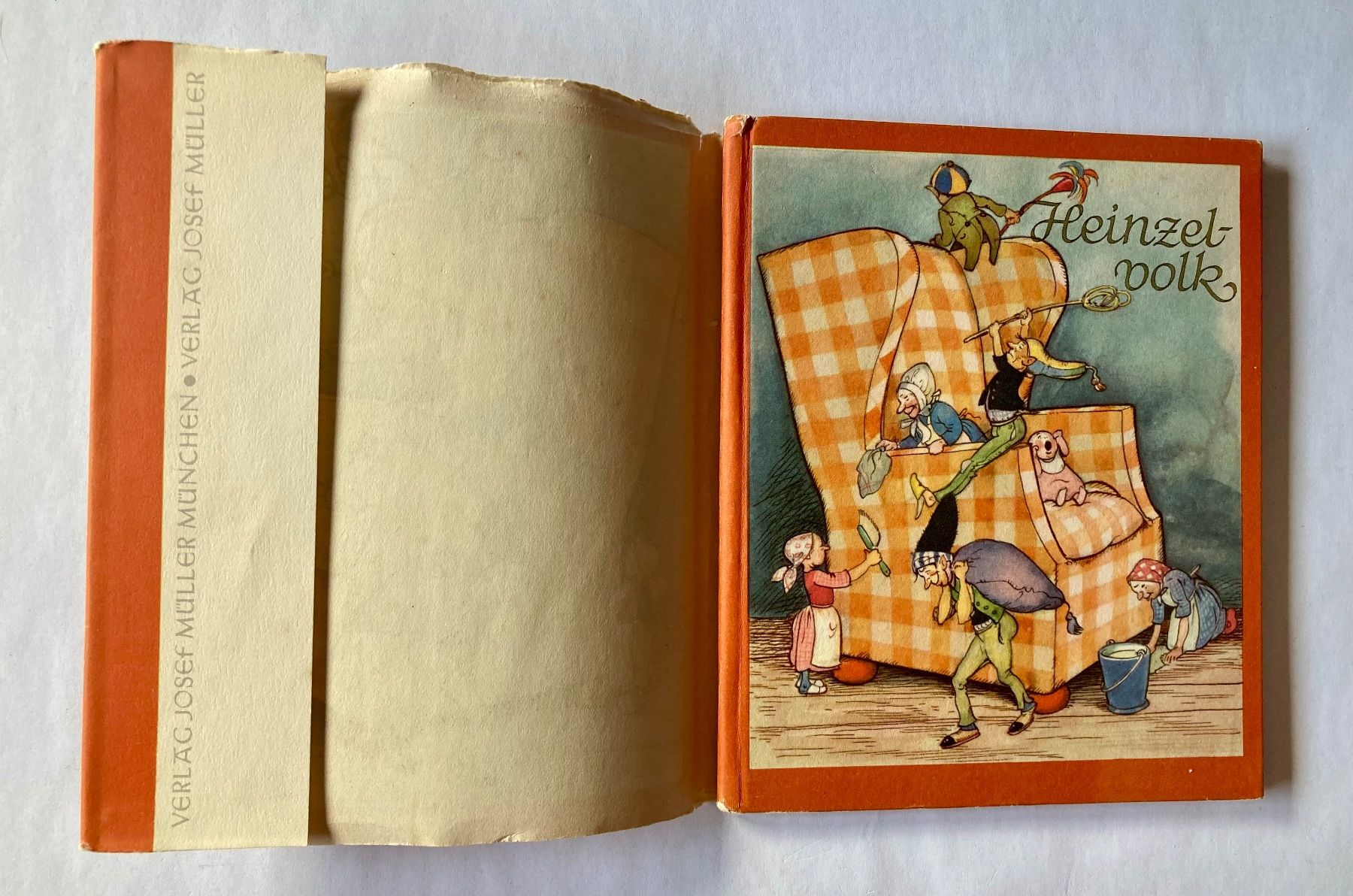 Libri: Heinzelvolk - Else Wenz - Vietor – Usato da Bubendorf venduto da Alpenheidi 2