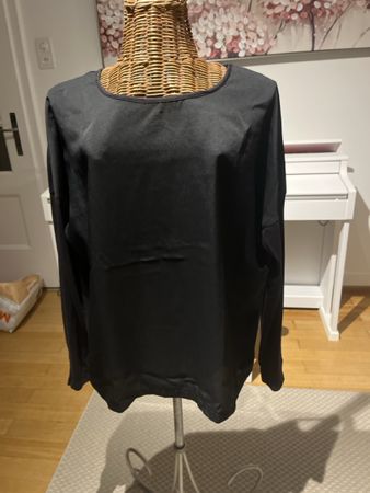 Edles langarmshirt, Modal, Baumwolle, L
