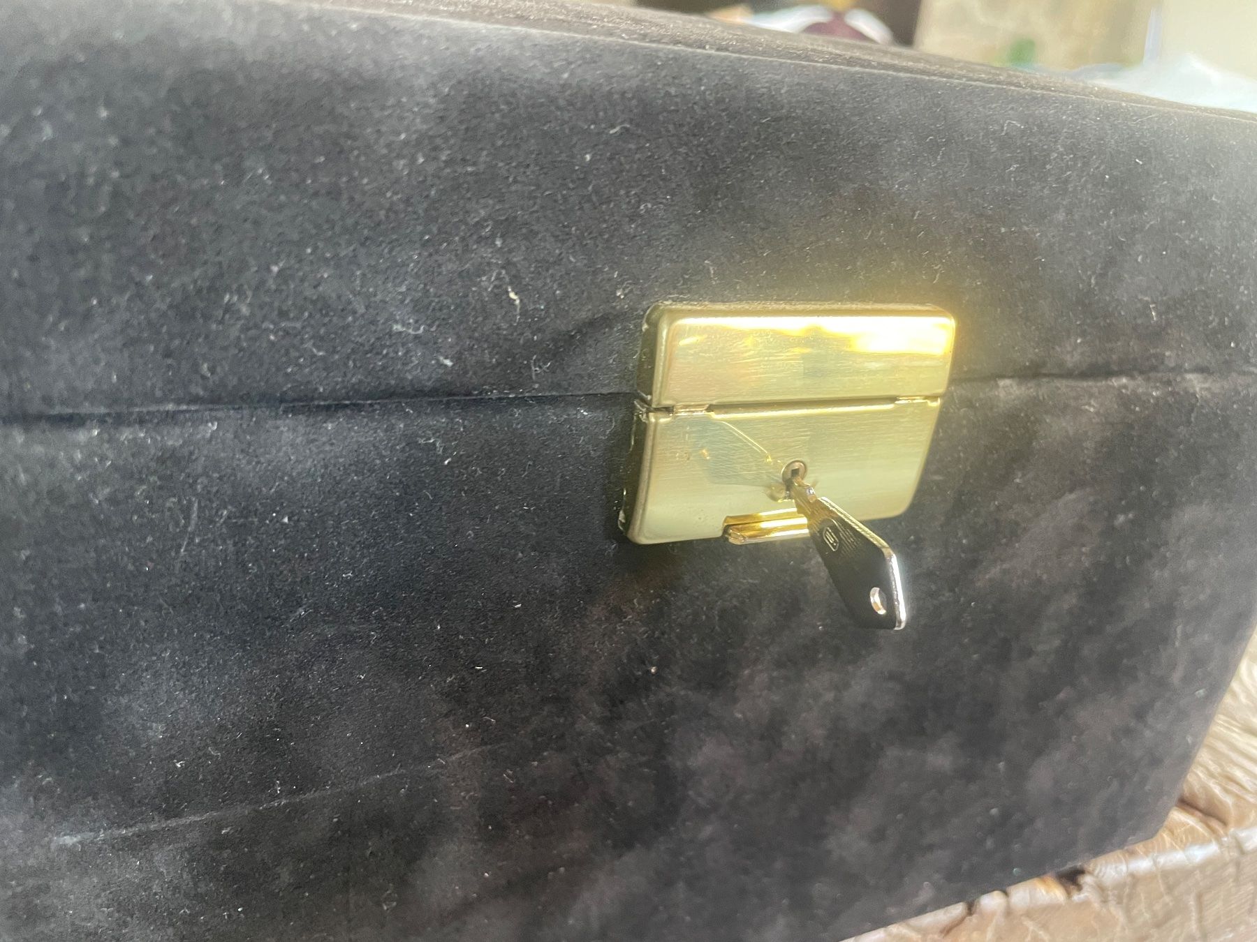 Portagioie: Schmuck Schatulle aus Samt – Usato da Volketswil venduto da rubin74 4
