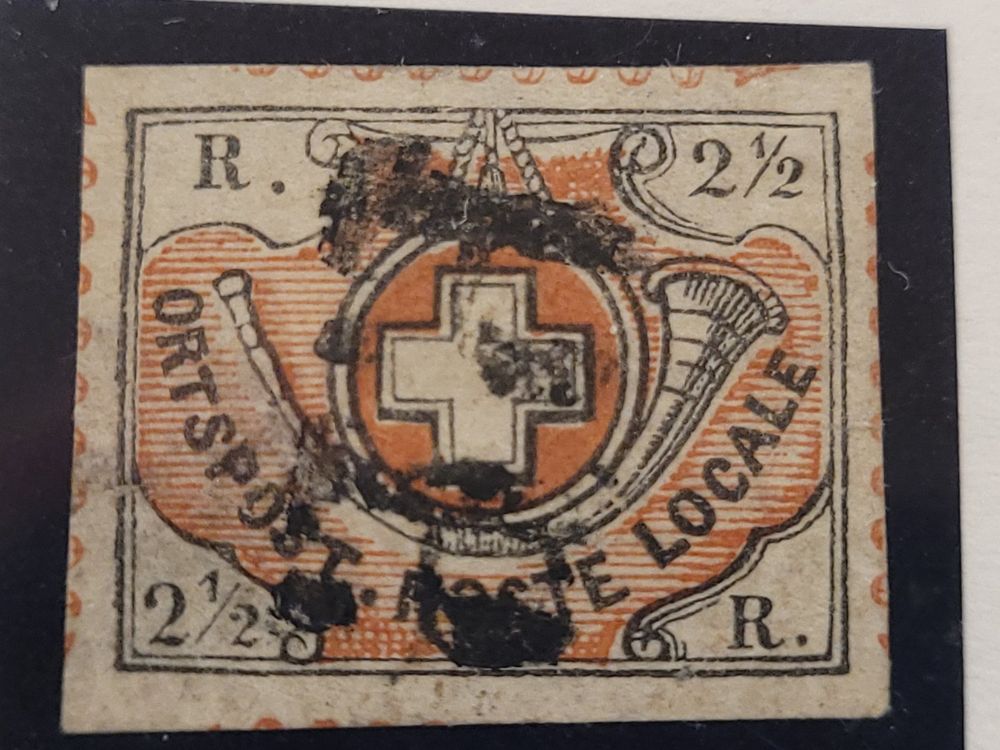Tutti i francobolli: WINTERTHUR Kat. 5400CHF; SBK Nr.12 mit Zürcher P.P. – Usato da Uesslingen venduto da Realworldassets