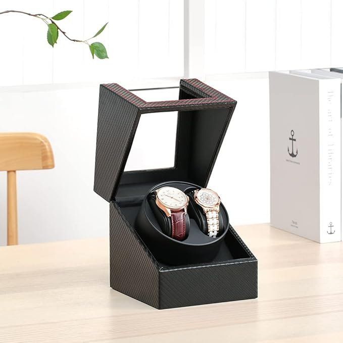 Remontoirs pour montres: Automatischer Uhrenbeweger leise mit Netzteil oder Batterie – Neuf avec emballage d'origine à Genève par Top-Trend 7