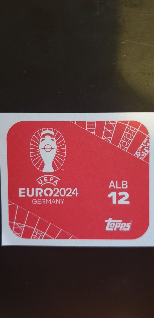 Topps Sammelbilder & Trading cards: Euro 2024 Sticker Topps ALB 12 – Neu (gemäss Beschreibung) aus Malters von burzi 1