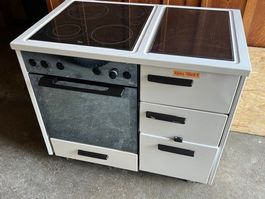 TIBA Elektro-Holzherd mit Backofen