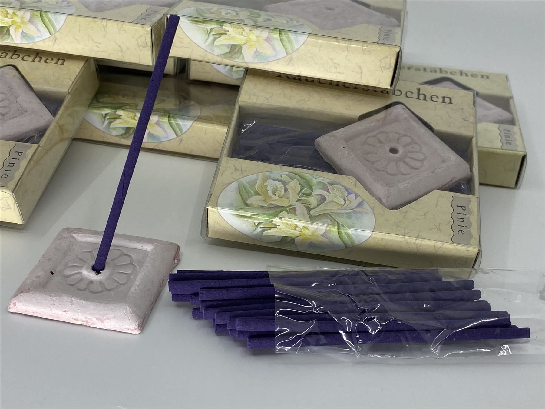 Tutte le decorazioni: 10 Sets Pinie Räuchersticks mit Halter – Nuovo (secondo la descrizione) da Langwiesen venduto da rtWebshop 1