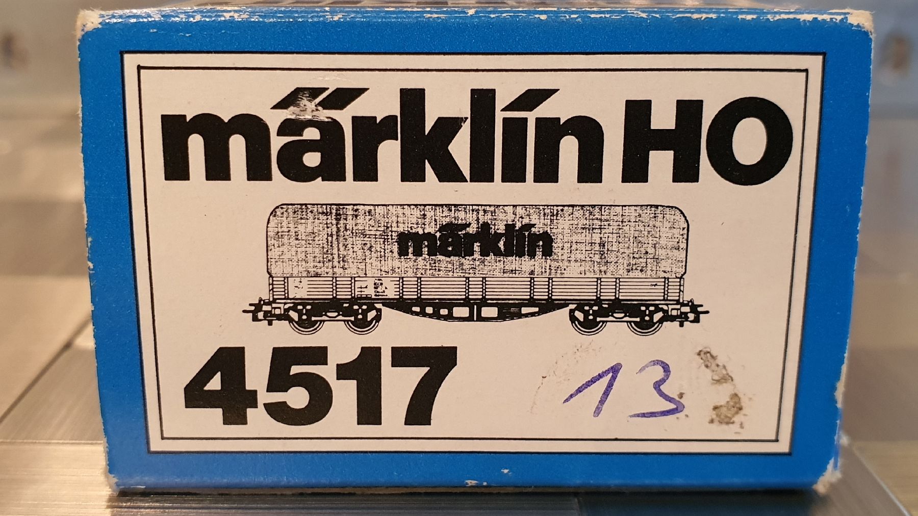 Märklin Modellini di ferrovie: MÄRKLIN 4517 PLANEWAGEN  – Usato da Männedorf venduto da Modellbau-wyss 4